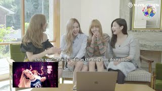 ENGSUB BLACKPINK React to BOOMBAYAH MV after 2 Years Debut [upl. by Aicenat]