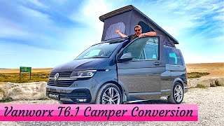 TOP OF THE RANGE VW T61 Camper Van Conversion The VANWORX Slipper [upl. by Lauer]