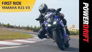 Yamaha R15 V3  Most powerful 150cc bike in India  PowerDrift [upl. by Micheline644]