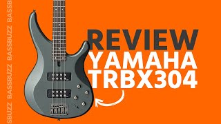 Yamaha TRBX304 Blindfolded Bass Review [upl. by Lynelle]