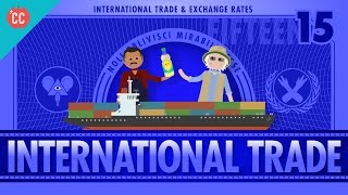 Imports Exports and Exchange Rates Crash Course Economics 15 [upl. by Rehsa971]