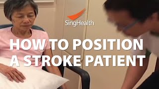 How To Position A Stroke Patient [upl. by Euridice]