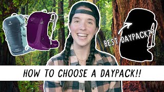 How to Choose a Hiking DAYPACK  Miranda in the Wild [upl. by Sualokcin]