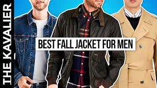 Best Fall Jackets for Men 2022  Best Autumn Jackets  Bombers Trench Denim  more [upl. by Aday453]