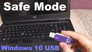 How to enter Safe Mode under Windows 10 USB Flash Drive [upl. by Adnelg]