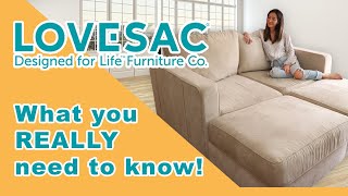 Lovesac Sectional  What you REALLY need to know [upl. by Caton857]