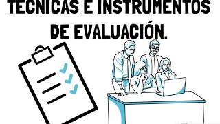 TÉCNICAS E INSTRUMENTOS DE EVALUACIÓN PARTE 1 [upl. by Rodmann]