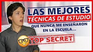 😲 Las 5 MEJORES TÉCNICAS de ESTUDIO que Aumentan la Retención  Técnicas de Estudio 4 [upl. by Harmaning]