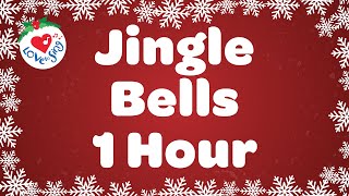 Jingle Bells 1 Hour Christmas Song with Lyrics 🎅 [upl. by Cerellia]