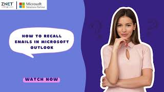 How To Recall Email in Outlook [upl. by Ahsiat138]