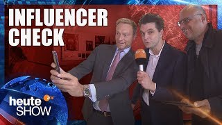 Lutz van der Horst checkt das InfluencerPotenzial der Politiker  heuteshow vom 05102018 [upl. by Ardie363]