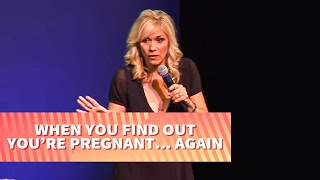 When You Find Out Youre Pregnant AGAIN  Leanne Morgan [upl. by Alliuqaj229]