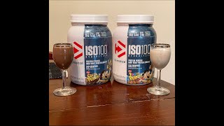 Dymatize Iso100 Fruity amp Cocoa Pebbles Review [upl. by Kulda]