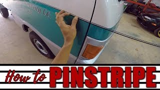 How To Easily Put Pinstripe On a Car [upl. by Aiel]