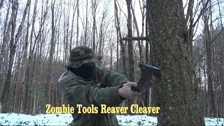 Zombie Tools Reaver Cleaver Test amp Review  Tactical Show [upl. by Daahsar610]