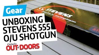 Unboxing Stevens 555 overunder shotgun [upl. by Nylanaj11]