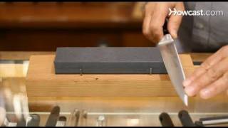 How to Use a Sharpening Stone  Knives [upl. by Lorrie]