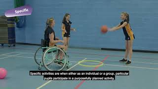 Sainsbury’s Inclusive PE Training  The Activity Inclusion Model [upl. by Eirrek]