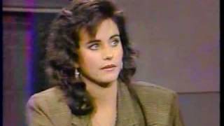 Courteney Cox on Letterman 1987 [upl. by Assen]