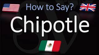 How to Pronounce Chipotle CORRECTLY Mexican Grill Pronunciation [upl. by Yahsram]