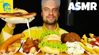 Best Of Deutsches Imbiss Essen 🇩🇪🌭asmr mukbang [upl. by Athalia]