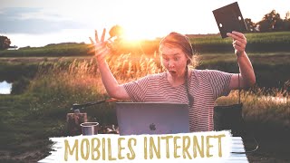 Mobiles Internet  Unterwegs arbeiten streamen WLAN amp Co [upl. by Drabeck]