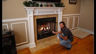 diy fireplace mantel [upl. by Fang805]