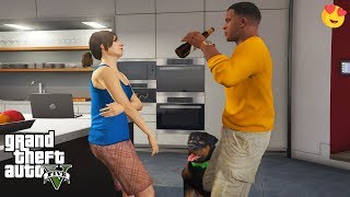 GTA 5  How to Get a Girlfriend Franklin and Ursula [upl. by Gerome]