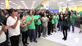 Downtown Los Angeles Walmart Cheer [upl. by Tillie839]