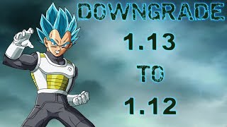 Dragon Ball Xenoverse 2 Downgrade back to version 112 from 113 for modding [upl. by Ruamaj]