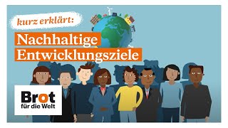 Kurz erklärt Nachhaltige Entwicklungsziele [upl. by Worth]