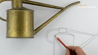 Start Drawing PART 2  Draw a Watering Can and Discover the Power of using Shape in Drawing [upl. by Richman]