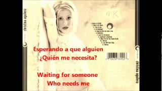 Christina Aguilera genie in a bottle lyrics sub español [upl. by Hammel]