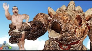 ARK  INTENTAMOS TAMEAR UN GOLEM ¿LO CONSEGUIMOS😂🤣  18 REINOS ENFRENTADOS 2  Nexxuz [upl. by Cardew211]