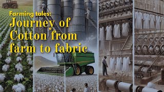 Journey of Cotton from Farm to Fabric [upl. by Cristie]