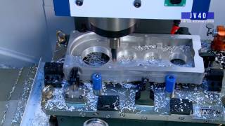 JV40 Vertical Machining Center [upl. by Nodnart]