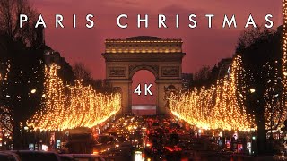 Paris Christmas 2024  4K  Noël à Paris  The city of a thousand lights [upl. by Anhavas332]