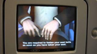 Lufthansa Safety Video A340300 HD [upl. by Lleznov]