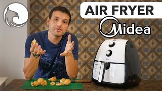 AVALIAÇÃO de AIR FRYER Midea Liva 4 Litros  Harpyja [upl. by Neelyt]