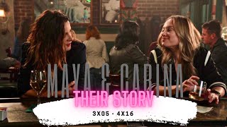 Maya amp Carina  Their Story 3x05 4x16 [upl. by Marchelle]