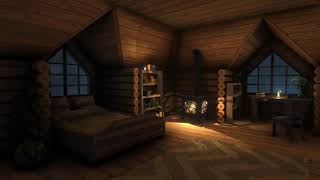 Rain amp Thunderstorm amp Fireplace Sounds 10 Hours  Cozy Cabin [upl. by Reniar175]