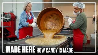 Inside The Largest Handmade Candy Factory  Made Here  Popular Mechanics [upl. by Gnehs]