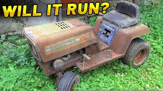 RUSTY SCRAPYARD MOWER  Will it Run [upl. by Leo217]