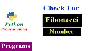 Python Tutorial  Fibonacci Number  Program [upl. by Afital]