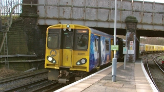 Half an Hour at 216  Birkenhead North Station 1022017  Class 507 508 terminus [upl. by Lara]