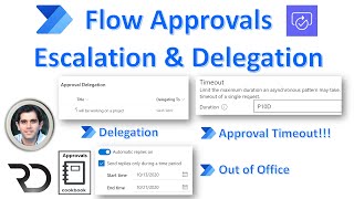 Power Automate Approval Timeout with Escalations amp Delegations [upl. by Gratia]