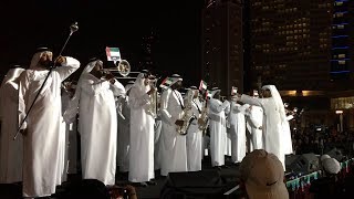 Indian National Anthem Played by Dubai Police  UAE and INDIA Friendship [upl. by Rillings]