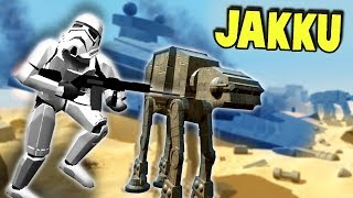 The BEST NEW Map in RAVENFIELD Ravenfield Gameplay Custom Star Wars Jakku Map ATATs [upl. by Eizzo]