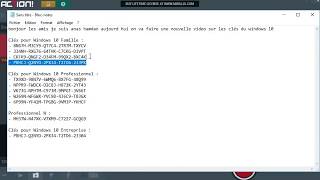 les clés d activation windows 10 [upl. by Nniuqal401]