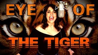 Survivor  Eye Of The Tiger  cover  Sara Loera  Ken Tamplin Vocal Academy [upl. by Ainezey513]